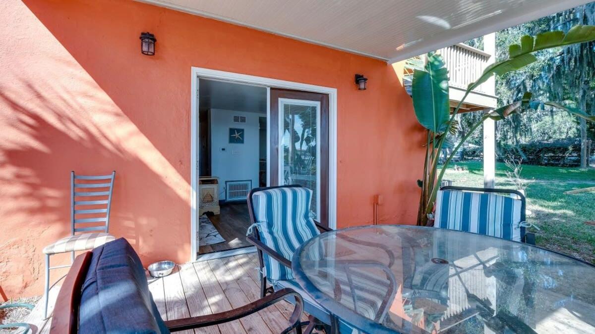Retro Rainbow At Herb River- Orange Oasis #1 Savannah Extérieur photo